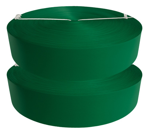 Cinta Rompevientos Plastica Malla Ciclonica Rollo De 20 M2 Ancho 6.3 Cm Color Verde