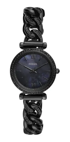 Reloj fossil dama negro hotsell