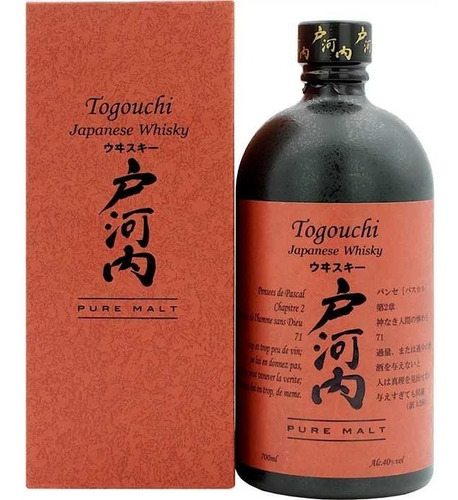 Imagen 3 de 7 de Whisky Japones Togouchi Pure Malt 700ml En Estuche