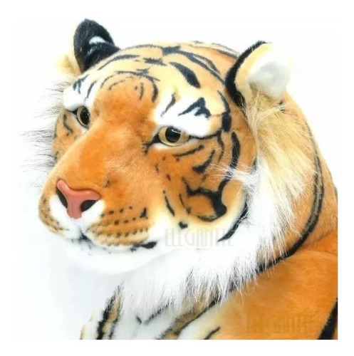 Imagem 2 de 3 de Tigre Grande De Pelúcia 115cm Presente Aniversário Decoração