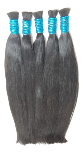 Cabelo Humano Natural P/mega Hair 60cm 1 Kg Atacado