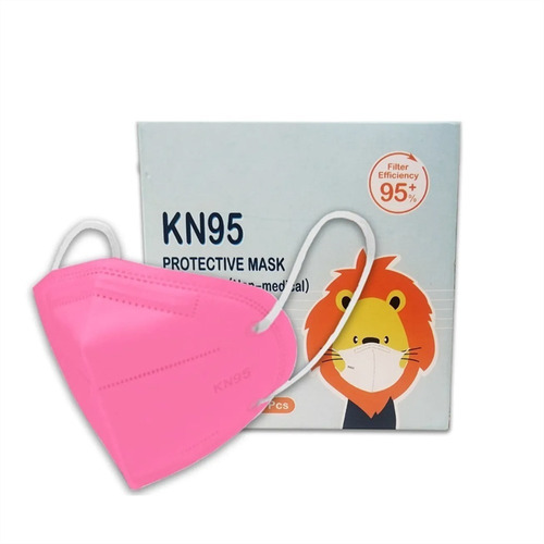 10 Uni - Mascarillas Kn95 Niños - Elegir Color