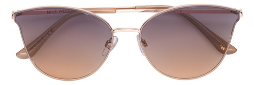 Lentes Sol Importados Nine West 51436rnj710 Mujer Ovalado Café