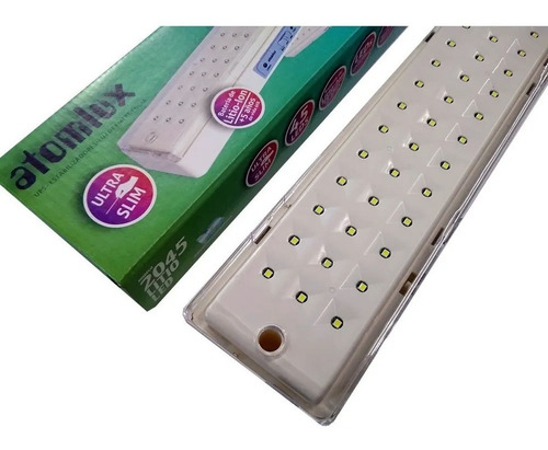 Imagen 4 de 9 de Luz De Emergencia Atomlux 2045 Litio Led 42 Leds 15 Horas