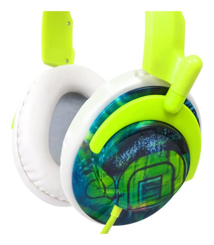 Fone De Ouvido Over-ear Dobrável Koss Ruk50g Verde