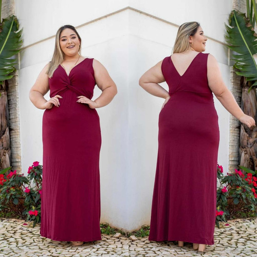 Vestidos Largos De Mujer Talle Plus Size