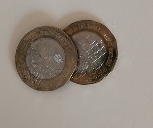 Moneda Conmemorativa Puerto De Veracruz 500 Años 