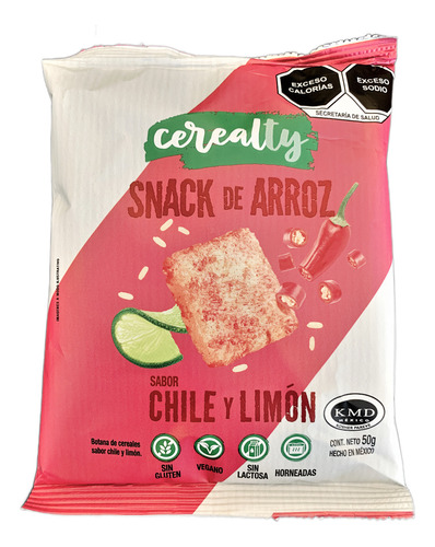 Snack De Arroz 50g Cerealty Kosher Varios Sabores Livianas