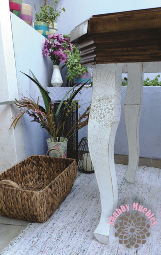 Mesa Provenzal Luis Xv 160 X 80