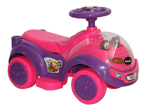 Imagen 7 de 9 de Correpasillo Musical Bebeglo Rs-15015-4 Rosado