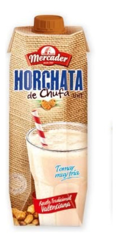 Mercader Bebida Entera De Horchata Net.wt 33.8 Oz