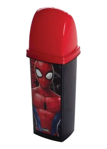 Porta Cepillo Con Tapa 290ml Spiderman 