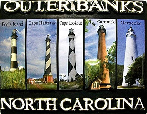 Imán Para Nevera Los 5 Bancos Carolina Del Norte Exterior