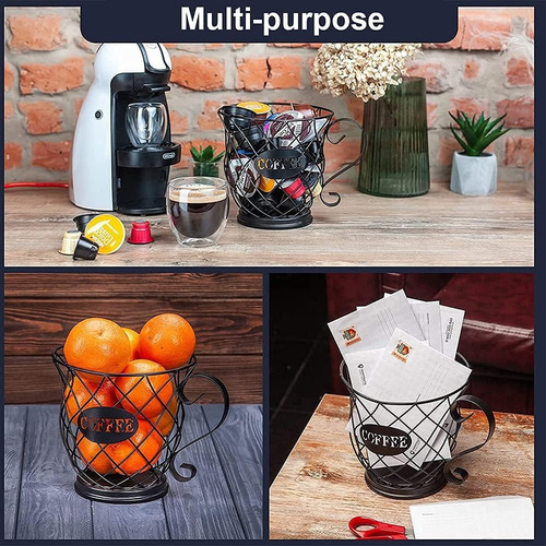 Porta Cápsula Taza Para Vertuo, Dolce Gusto O Nespresso