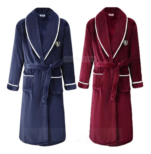 Bata Tipo Kimono, Bata De Baño, Bata De Franela, Ropa De Dor