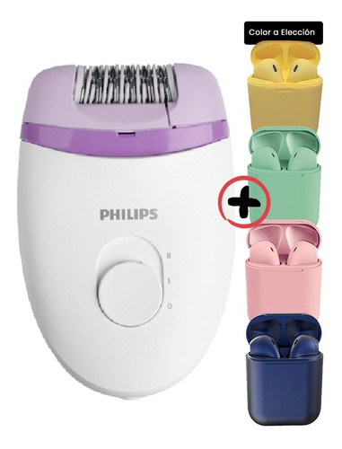 Depiladora Satinelle Philips Bre225/00 + Auri Inalambricos 