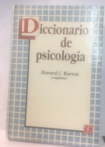 Diccionario De Psicología