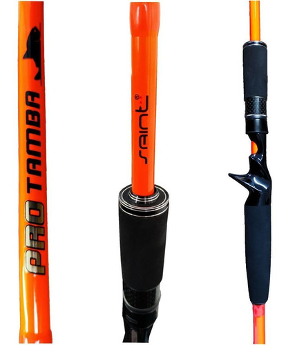 Vara Carretilha Saint Plus Pro Tamba Orange 2,70m 50lb 2 Pts