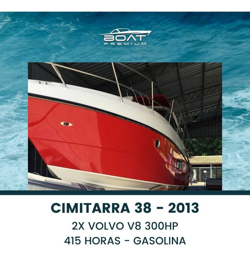 Imagem 1 de 10 de Cimitarra 38, 2013, 2x Volvo V8 300hp - Focker - Phantom