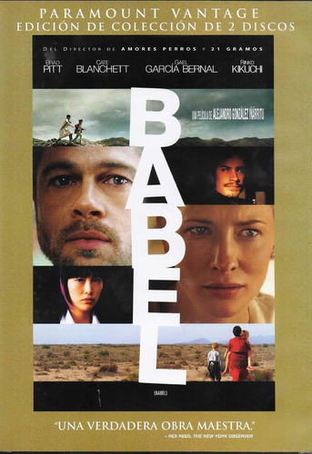 Babel - Ed. De Colección, 2 Dvd´s - Pitt, Blanchett - Dvd