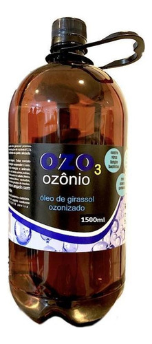 Óleo De Ozônio Super Concentrado 1500ml Óleo Ozonizado