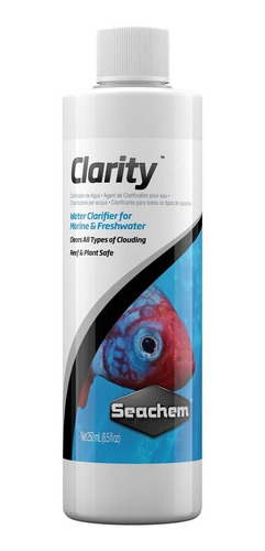 Seachem Clarity 250ml Clarificador Agua Pecera Acuario