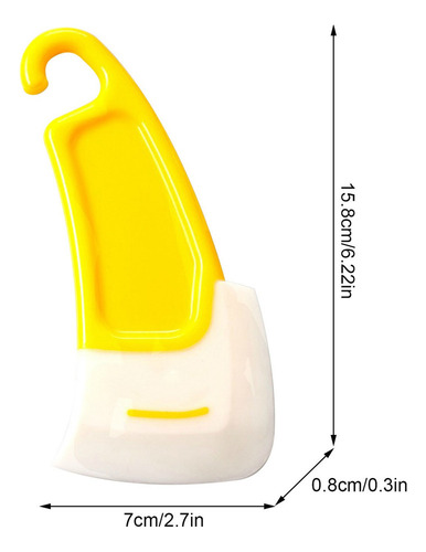Espátula De Cocina En V, Herramientas Para Hornear, Crema, R