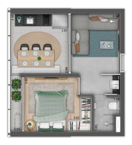 Imagem 24 de 30 de Apartamento - Ap00478 - 68650897
