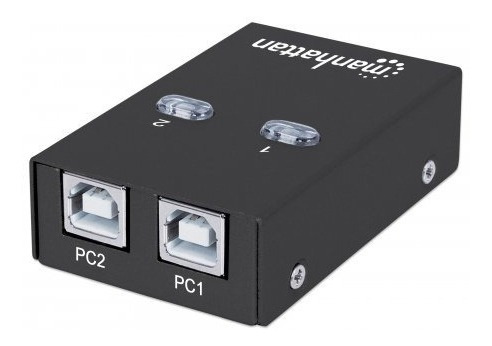 Switch Usb Automatico 1xtipo A A 2xtipo B Manhattan