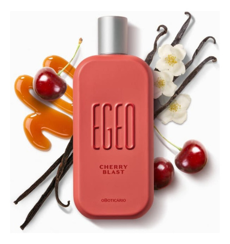 Egeo Cherry Blast Deo Colônia 90ml O Boticário E Hidratante Corporal Eudora Instance Cereja E Amêndoas 400ml Combo Com Sacola O Boticário