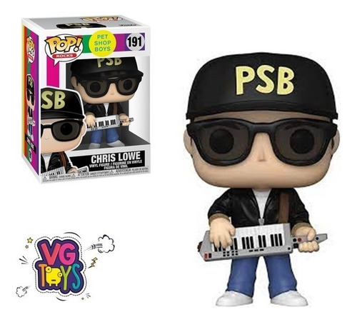 Funko Pop Rocks: Pet Shop Boys Chris - Lowe