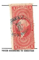 Comprar Estampilla Entrada De Mercadería 1871 Ee.uu. Washington