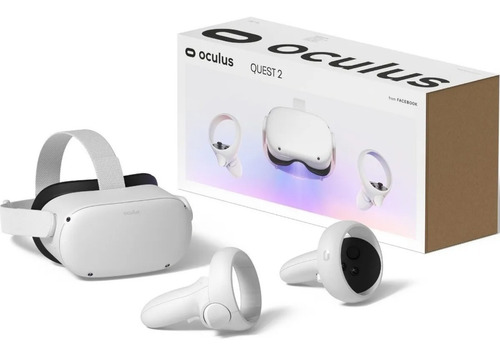 Imagen 1 de 10 de Lentes De Realidad Virtual Oculus Quest 2 128g -nuevo Modelo