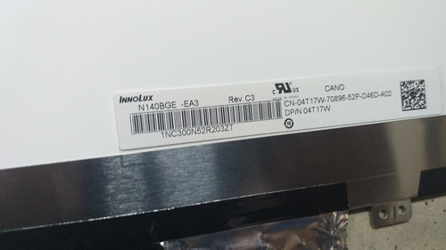 Imagem 3 de 3 de Tela 14.0 Led Slim Para Dell Vostro 5470 Usada