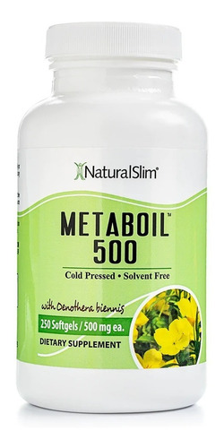 Naturalslim Metaboil 500 - 250 Caps