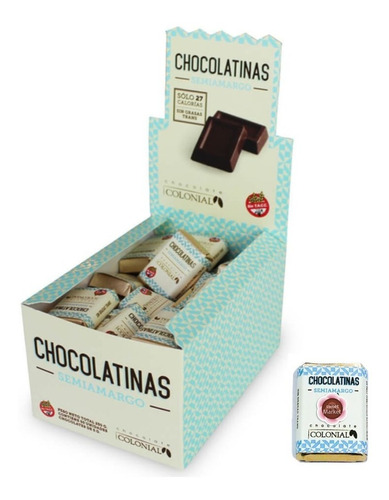 Chocolatinas Colonial 50u  X5g - Oferta En Sweet Market