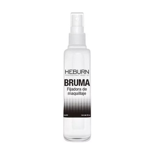 Bruma Fijadora Maquillaje Profesional Heburn Spray 125ml