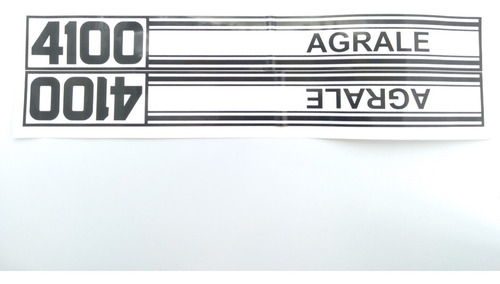 Decalque Do Agrale 4100 Antigo  Jd4100-antigo 