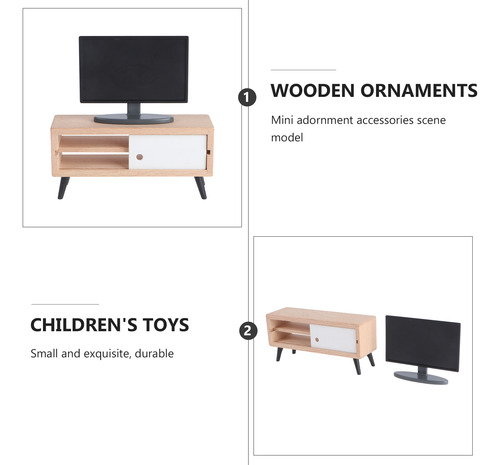 1 Juego De Modelos De Televisión Creative Decor, Modelo De E