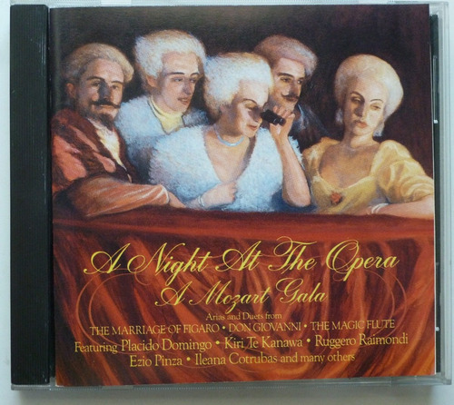 A Mozart Gala A Night At The Opera Arias  Cd Cbs (am) 
