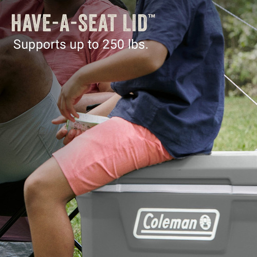 Cooler Coleman 316 Series Con Ruedas Hard Rock De 65 L, Colo