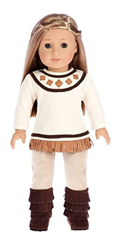 Pocahontas  3 pieza Outfit  ropa De Muñecas (18 inch  tún