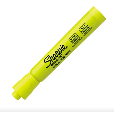 Resaltador Amarillo Sharpie Tank X24 Unidades