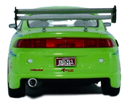 Brian 1995 Mitsubishi Eclipse 1/43 Velozes e Furiosos