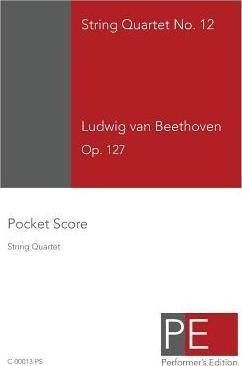 String Quartet No. 12 - Ludwig Van Beethoven (paperback)