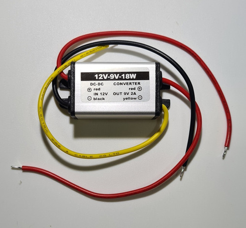 Convertidor Dc - Dc 12v A 9v 2a 18w 110 Piezas.