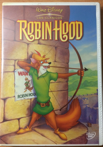 Disney: Robin Hood. Dvd.original