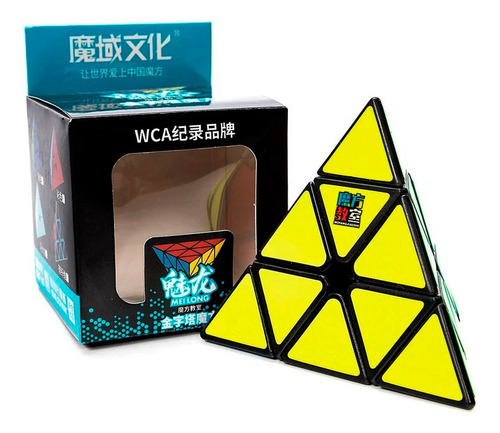 Cubo Piramide 3x3 Profesional Pyraminx Moyu Meilong Original