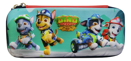 Cartuchera Goma Eva Rígida Paw Patrol Color Verde