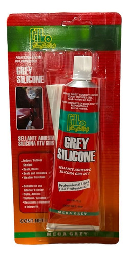 Silicon Gris Alta Temperatura Filko 85gr